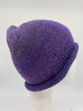 CLASSIC BEANIE - variegated purple - small