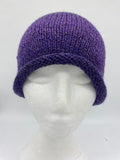 CLASSIC BEANIE - variegated purple - small