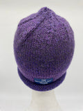 CLASSIC BEANIE - variegated purple - small