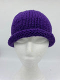 CHUNKY CLASSIC BEANIE - Purple- small