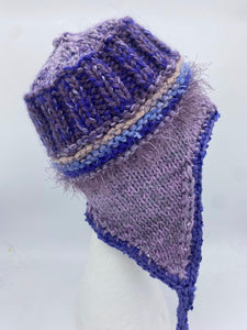 COASTAL BEANIE - Mauve-Medium/Large