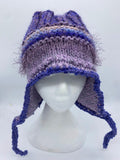 COASTAL BEANIE - Mauve-Medium/Large