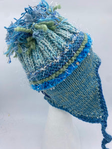 FOOF BEANIE-light blue -medium.
