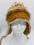FOOF BEANIE- Tan / med
