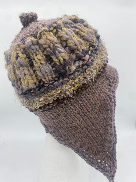 COASTAL BEANIE -Chocolate-Medium