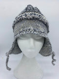COASTAL BEANIE -BLACK/GREY-Medium