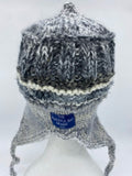 COASTAL BEANIE -BLACK/GREY-Medium
