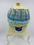 COASTAL BEANIE - Lemon Teal -  Medium/Large