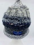 CHUNKY CLASSIC BEANIE -black dark grey -  medium