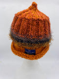 CHUNKY CLASSIC BEANIE - Tangerine Medium