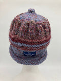 CHUNKY CLASSIC BEANIE - Dusky Blue- Medium.