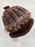 CHUNKY CLASSIC BEANIE - Chocolate- Medium