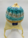 COASTAL BEANIE - Lemon Aqua - Medium