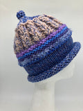 CHUNKY CLASSIC BEANIE - Mauve- Medium.