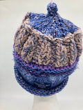 CHUNKY CLASSIC BEANIE - Mauve- Medium.
