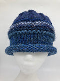 CHUNKY CLASSIC BEANIE - Dark Blue ii- Medium.