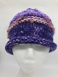 CHUNKY CLASSIC BEANIE - Mauves ii- Medium.