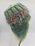COASTAL BEANIE - Sage- Medium.