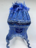 FOOF BEANIE- mid blue-medium.