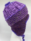COASTAL BEANIE - Mauve-Medium/Large