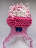 FOOF BEANIE - BRIGHT CARMEN - small -medium