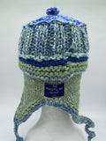 COASTAL BEANIE - aqua -medium/large.
