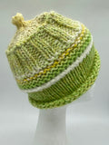 CHUNKY CLASSIC BEANIE - Lime Sorbet - small