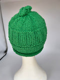 CHUNKY BEANIE - Spring Cotton- Green- Medium