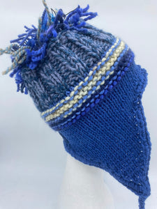 FOOF BEANIE- mid blue iv-medium