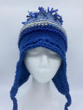 FOOF BEANIE- mid blue iv-medium