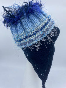 FOOF BEANIE- mid blue iii-medium.