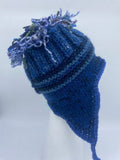 FOOF BEANIE- mid blue-medium