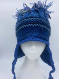 FOOF BEANIE- mid blue-medium