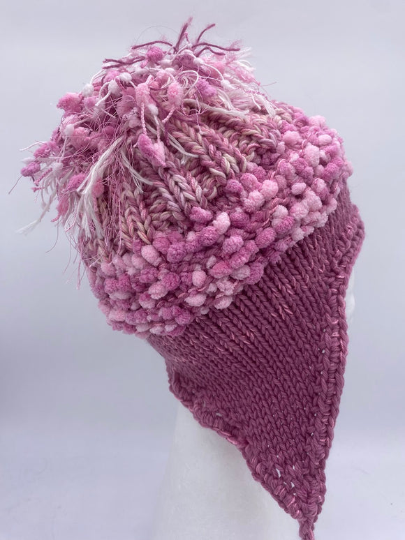 FOOF BEANIE - pink ii/ medium/large