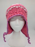 COASTAL BEANIE -  Mid Pink-Medium