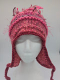 FOOF BEANIE -Deep Pink -Medium