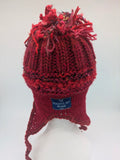 FOOF BEANIE-  Deep Red -  medium